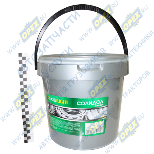 6048 Смазка солидол жировой (ведро 9,5кг) Oil Right1